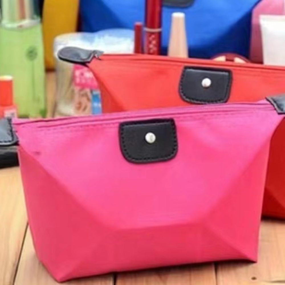 Cosmetic Bags  2- Purple &  Pink NWT